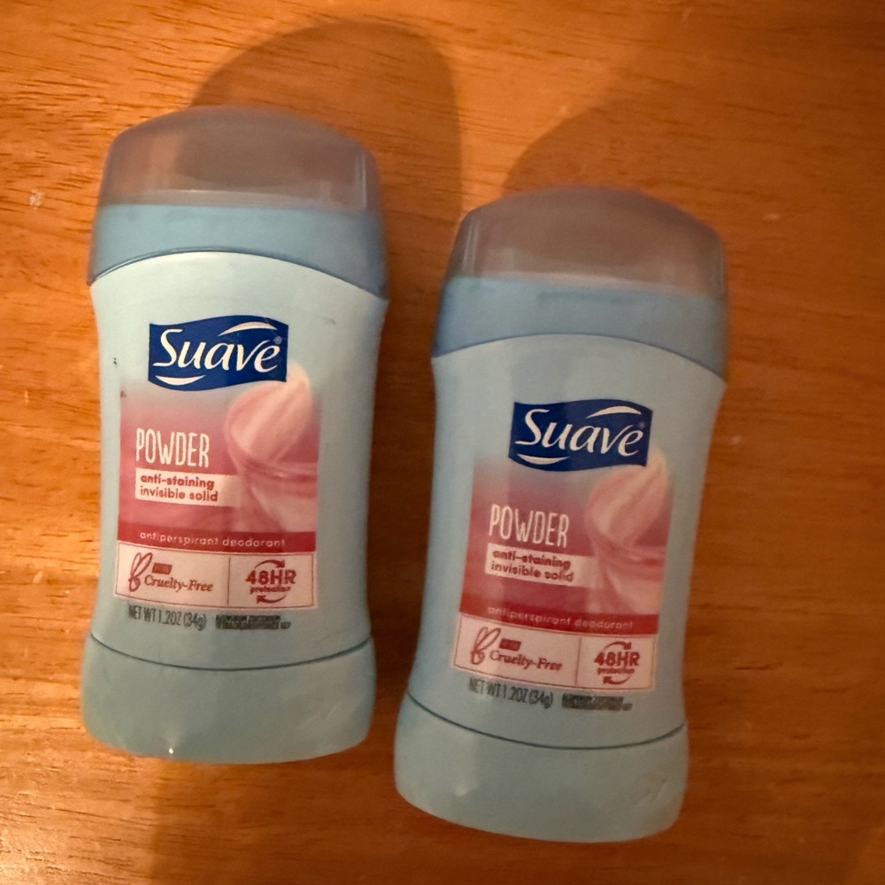 New Never Used or Opened, Women’s Suave Deodorant. You get the pair of Powder